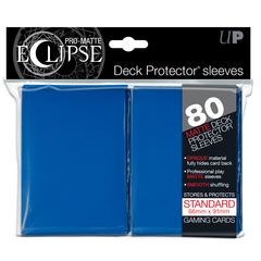 Ultra Pro Standard Size PRO-Matte Eclipse Sleeves - Blue - 80ct